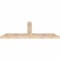 Ekena Millwork Portland Smooth Timber Gable Bracket, Douglas Fir, 72"W x 27"H x 3 1/2"D x 5 1/2"F, 9/12 Pitch GBW072X27X0406POR00SDF - alternate 3